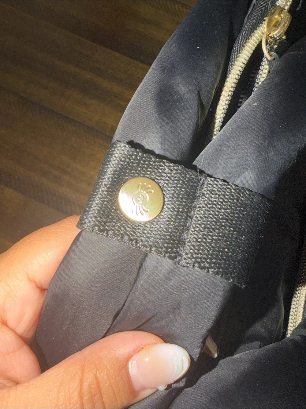Itzy Ritzy Black Quilted Convertible Backpack Tote